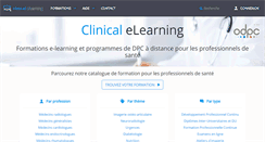 Desktop Screenshot of clinicalelearning.com